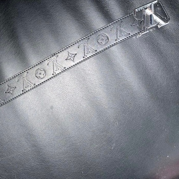 Louis Vuitton Monogram Empreinte 40 MM 52” 130CM MENS BELT - Picture 4 of 4